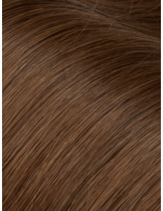 Topper partiel en cheveux naturels – Marron Glacé 4– 50 g 2