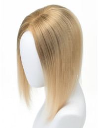 Topper effet Ombré – Latte Cendré – cheveux naturels Remy – 50 g