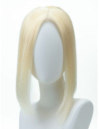 Complément capillaire topper – Platine – 100 % cheveux Remy – 50 g