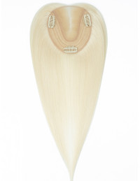 Complément capillaire topper – Platine – 100 % cheveux Remy – 50 g