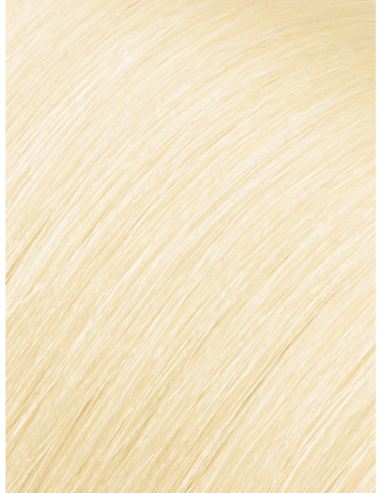 Complément capillaire topper – Platine – 100 % cheveux Remy – 50 g