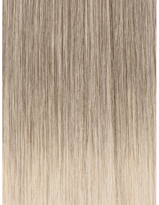 Topper en cheveux naturels – Ombré Moccacino – volume ciblé – 50 g