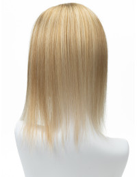 Topper Balayage Brun Cendré Blond – complément capillaire 100 % Remy – 50 g