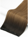 Bondings Haare B1B-26 – Rooted Dark Chestnut 25 Strähnen 50cm