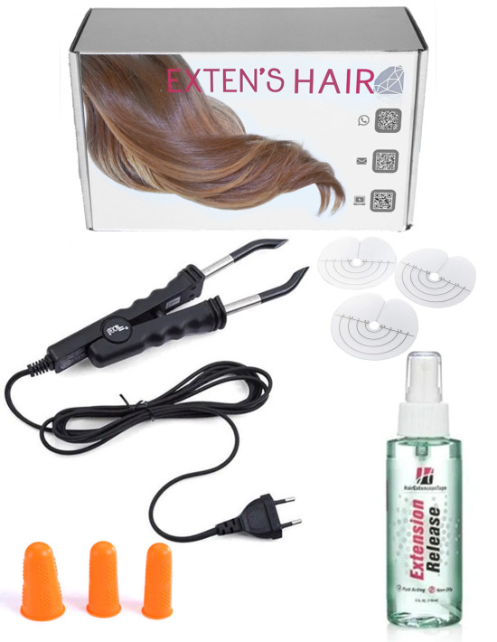 KIT de Pose et de dépose pour extensions de Cheveux