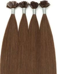 Bonding Extensions Braun 60 cm – Echthaar Mikro-Kapseln