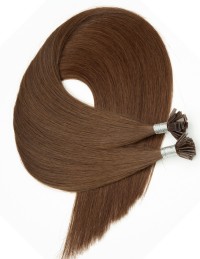 Extensions kératine micro capsules 60 cm Brun | Extens Hair