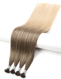 Extensions kératine nano capsules 60 cm Ombré Moccacino | Extens Hair