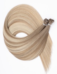 Extensions kératine nano capsules 60 cm Balayage Sable | Extens Hair 2