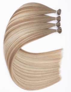 Extensions kératine nano capsules 60 cm Balayage Sable | Extens Hair