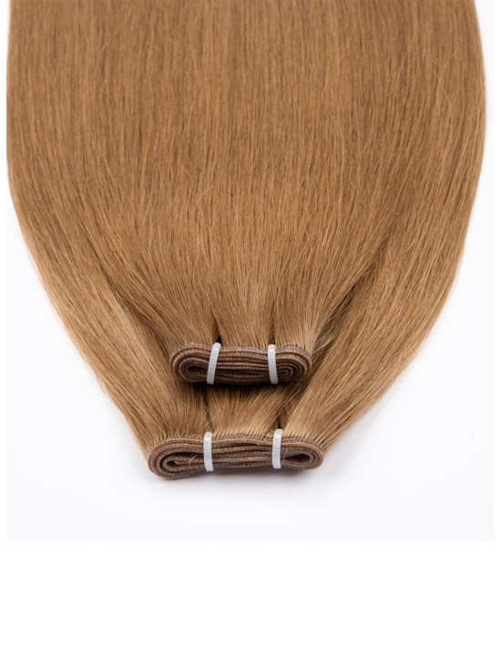 Tissage Remy Hair russe Brun Cendré – 60 cm