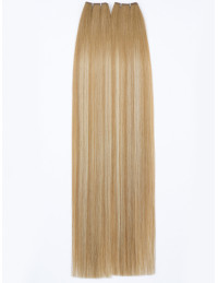 Russische Tresse im aschigen Sand-Ombré 50cm