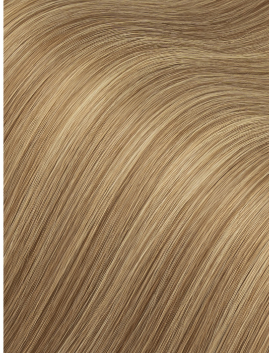 Natürliche russische Tresse mit Sand-Balayage