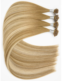 Bonding Extensions Aschbraun & Blonde Highlights 60 cm