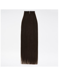 Russische Haar Tressen 60 cm Matt-Schwarz