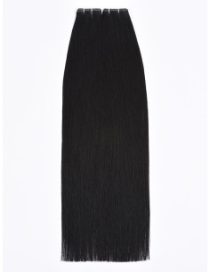 Tressen Russisches Haar 60 cm Intensive Schwarz 2