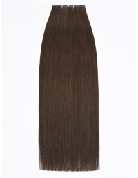 Genius Weft Tressen 60 cm Dunkelbraun