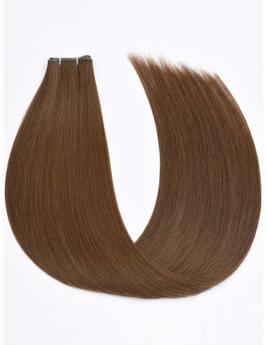 Premium Tressen Russisches Haar Braun