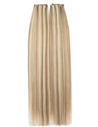 Premium Haarverlängerung Tressen Honey Platinum Ashy