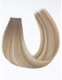 Echthaar Tressen 50 g Balayage Sandy