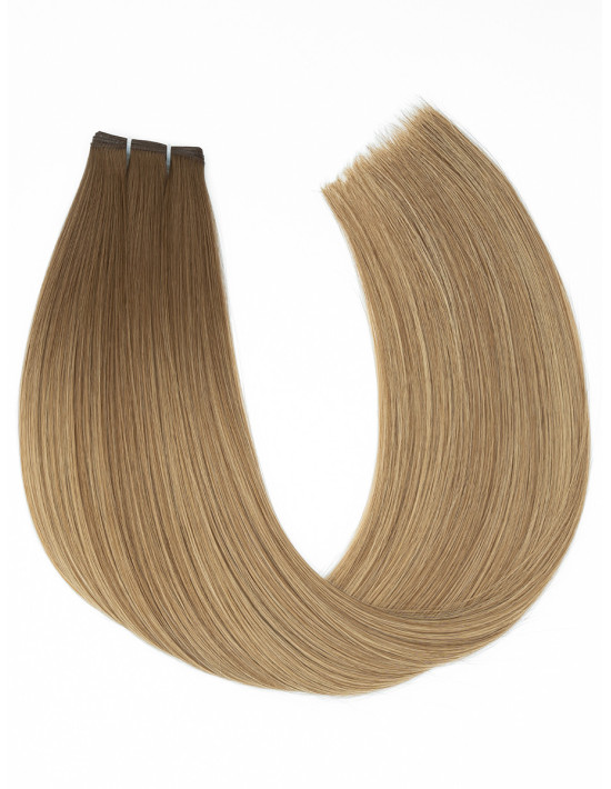 Slawisches Haar Tressen Rooted Bronde