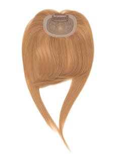 Frange à clip extension de cheveux Châtain Clair Irisé 2