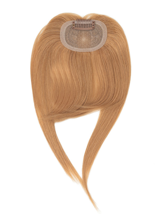 Frange à clip extension de cheveux Châtain Clair Irisé