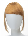 Frange à clip extension de cheveux Châtain Clair Irisé