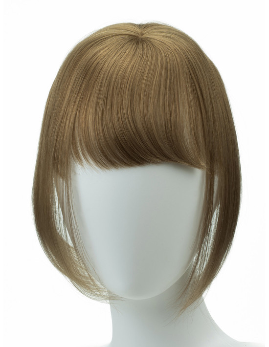 Clip-Pony Ashbraun – 100 % Echthaar | Natürlicher Look mit 1 Clip