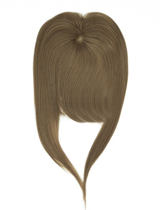 Clip-Pony Ashbraun – 100 % Echthaar | Natürlicher Look mit 1 Clip