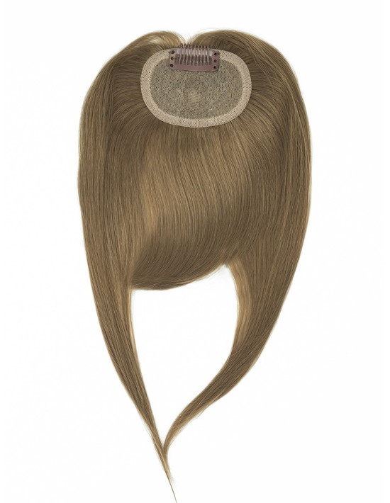 Clip-Pony Ashbraun – 100 % Echthaar | Natürlicher Look mit 1 Clip