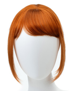 Frange à Clip 59 Ginger – 100 % Cheveux Naturels | 1 Clip Discret