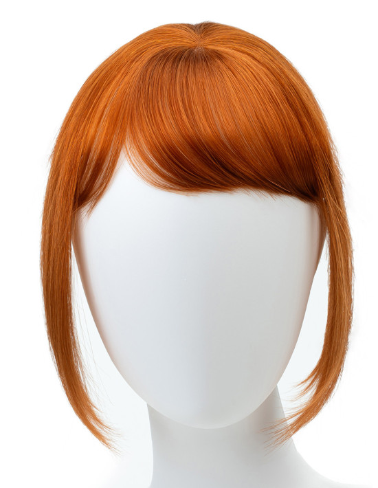 Frange à Clip 59 Ginger – 100 % Cheveux Naturels | 1 Clip Discret