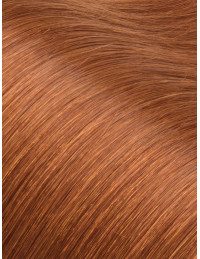 Clip-Pony 59 Ginger – 100 % Echthaar | 1 Clip, Unsichtbarer Halt