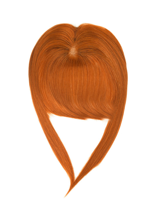 Frange à Clip 59 Ginger – 100 % Cheveux Naturels | 1 Clip Discret