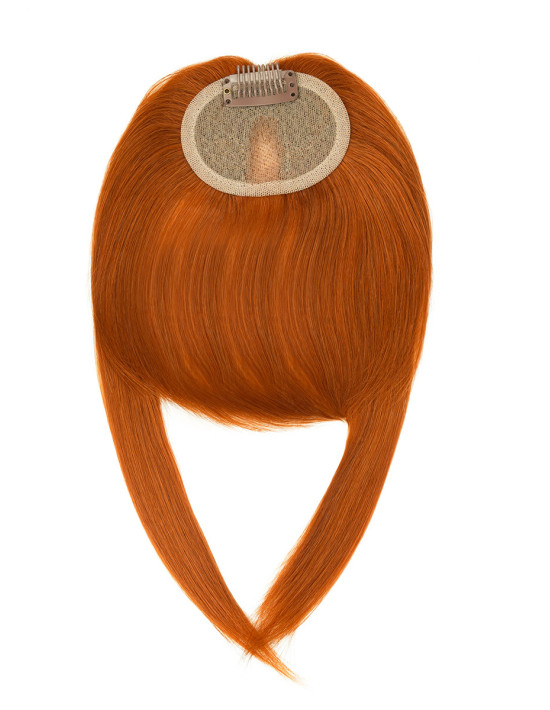 Frange à Clip 59 Ginger – 100 % Cheveux Naturels | 1 Clip Discret
