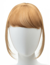 Frange à Clip Blond Miel – 100 % Cheveux Naturels Remy