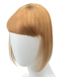 Frange à Clip Blond Miel – 100 % Cheveux Naturels Remy