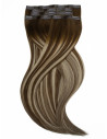 Extensions à Clips Seamless Ombré Châtain en Remy Hair