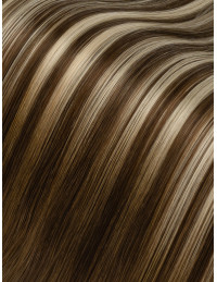 Extensions à Clips Seamless Ombré Châtain en Remy Hair