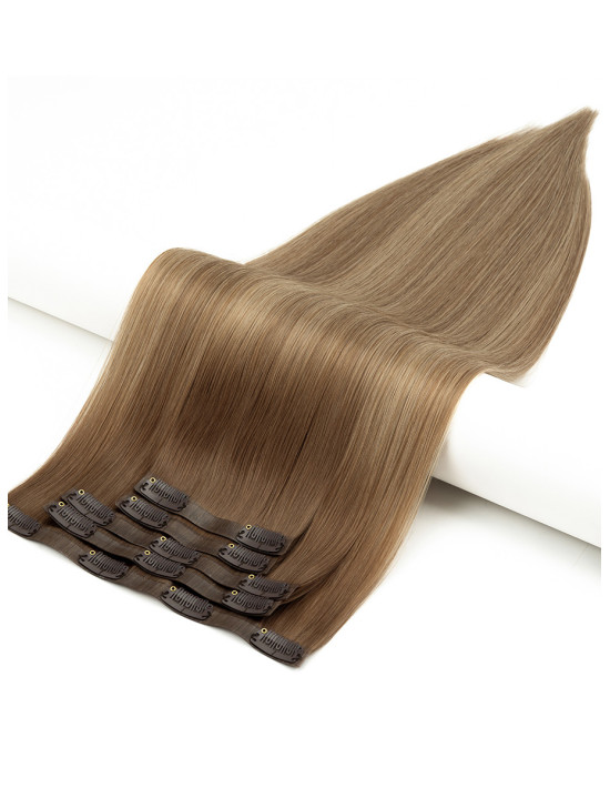 Extensions à Clips Seamless Ombré Bronde  – Remy Hair 50 cm