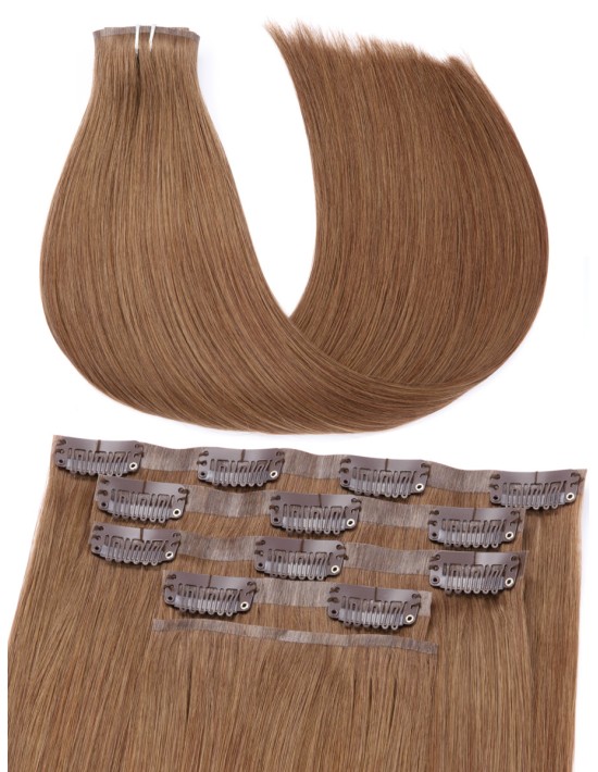 Extensions à Clips Seamless – Le plus grand choix de couleurs en 100 % Remy Hair