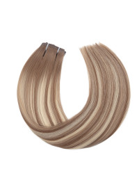 Seamless Clip-in Extensions Balayage Sandy / 100 % Remy Echthaar