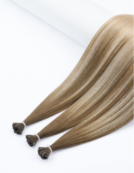 Keratin Bondings 9A60A Ashy Sand 50 cm - Extens Hair