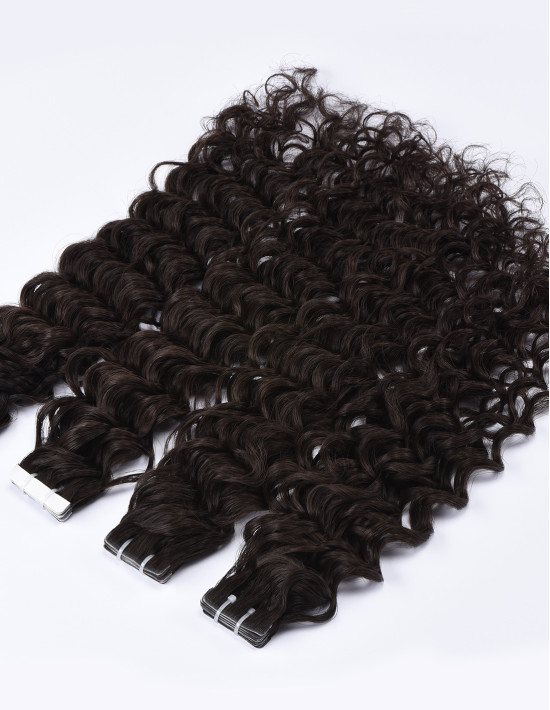 Tape Extensions gewellt & gelockt | Echthaar | Extens Hair