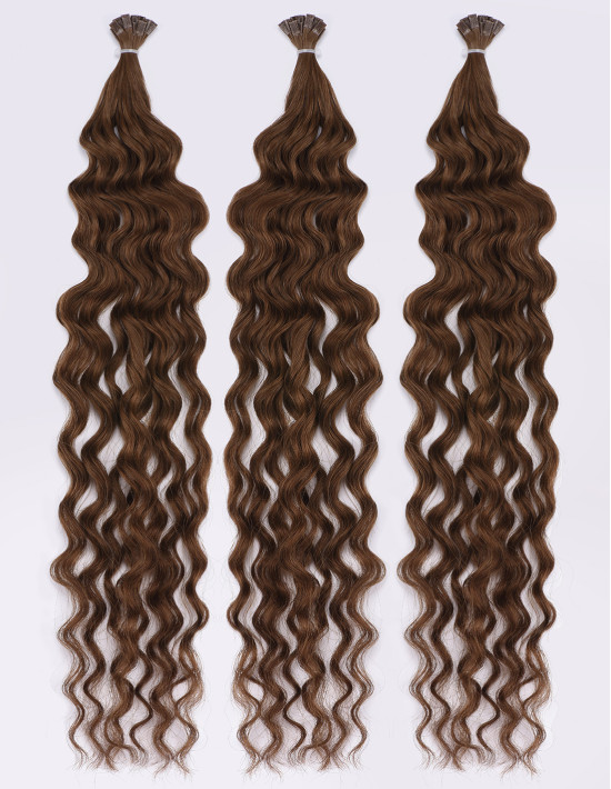 Welliges Bondings - Echthaar Haarverlängerung 50 cm