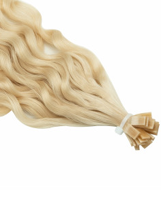 25 Keratin Bonding Strähnen | N°1 Wellige/Lockige Haarverlängerung vom Profi 2