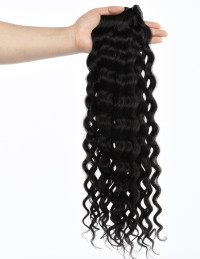 Extension à Clip Ondulé Seamless - Cheveux Naturels 50cm