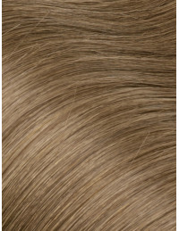 Injected Haarverlängerung - Tape Hair Hellaschbraun