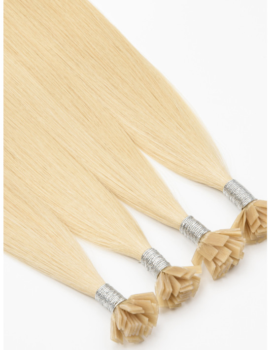 Mèche en Kératine Blond/Beige Cendré - Qualité PRO